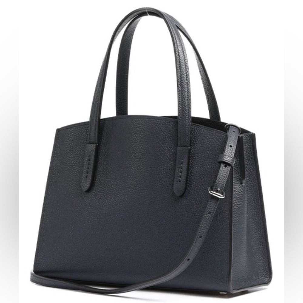 Coach 29529 Charlie Carryall 28 Midnight
Navy Leather Crossbody Satchel Bag - Picture 2 of 15
